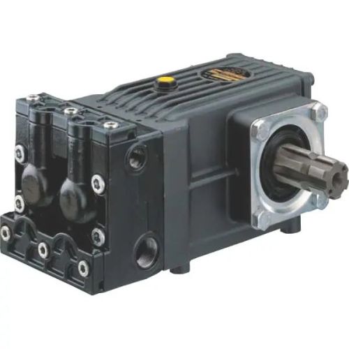 General Pump AT0033 Duplex Plunger Pump with aluminum manifold and 1-3/8&quot; ASAE (35 mm) solid shaft.