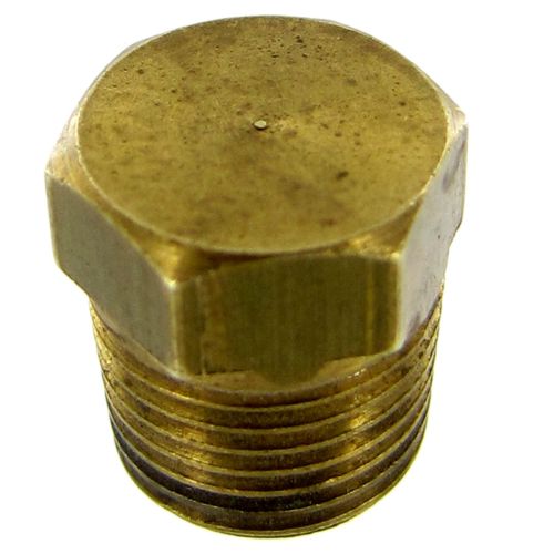 Solid Brass Plug.