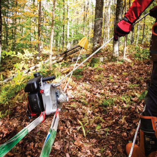 Perfect for forestry applications where heavy pulling is required.