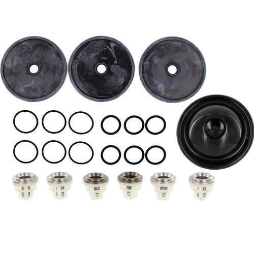 Comet APS71 Pump Repair Kit # 5026.0085. Diaphragm and valve replacements.