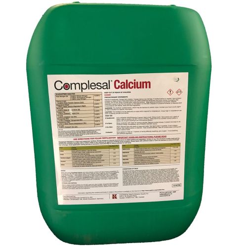 Ensure vegetable crops get the proper amounts of calcium for optimal growth and health with this liquid fertilizer.