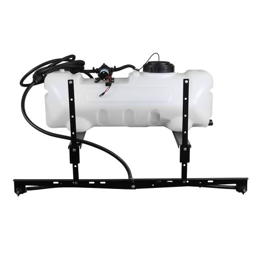 The UV-resistant tank has a capacity of 15 US gallons (57 L).