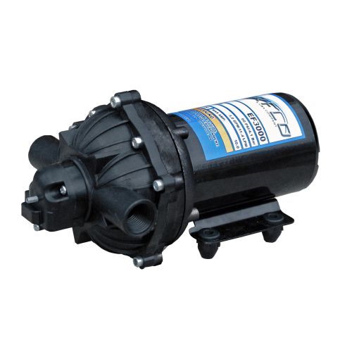 Everflo EF3000 Diaphragm Pump with 1/2&quot; female NPT ports.