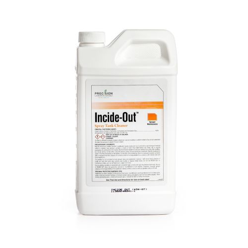Protect the inside of your spray tanks from residues leftover from pesticides, liquid fertilizers, and other agricultural chemicals with Incide-Out Spray Tank Cleaner.
