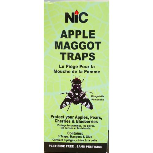 A pesticide-free trap to control apple maggots from ruining your fruit trees.  