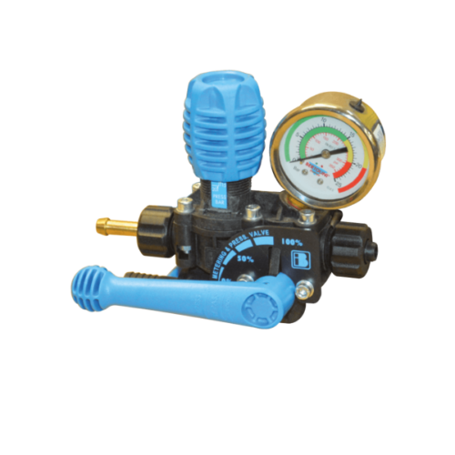 Maximum 7.9 gpm flow rate and maximum 290 psi pressure rating.