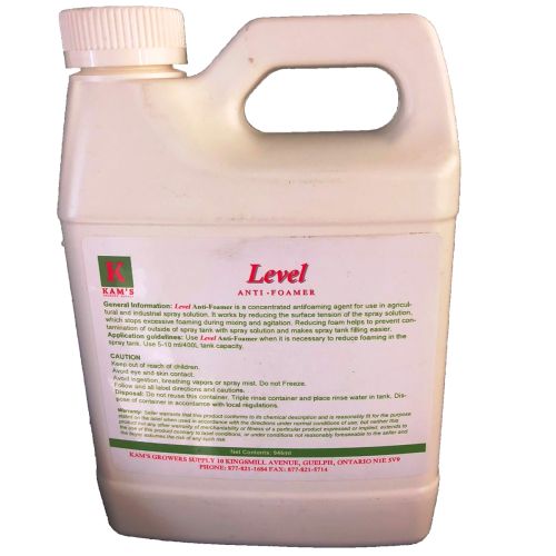 Reduces the surface tension of the spray solution on contact, eliminating the conditions that cause foam to form.