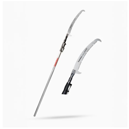 Complete pole saw for pruning high-height branches up to 14.7&#039;.