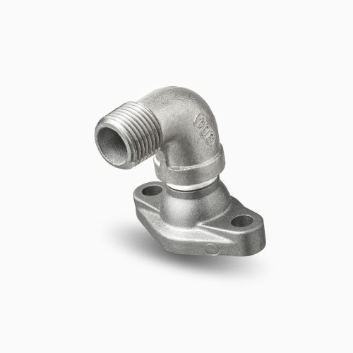 Brand new replacement flange for the Hypro D30 pump.