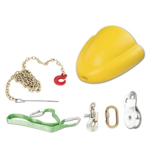 Included items with the Portable Winch PCA-FS Forestry Solution Kit. WINCH SOLD SEPARATELY.