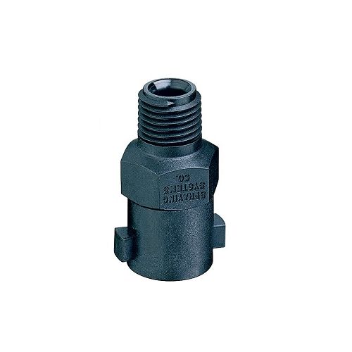 QJ1/4TT Nozzle body with 1/4&quot; NPT male thread. These bodies use a quick Teejet cap
