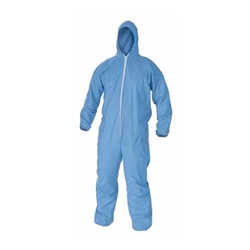 Protective Spray Suits for Chemical Splashes available in five different sizes: M, L, XL, XXL, and XXXL.