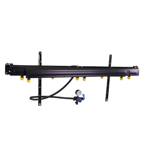 Increase your spray coverage up to 13&#039; with this heavy-duty steel folding boom. Equipped with 8 x non-drip 80 degree flat fan nozzles to cover larger areas faster.