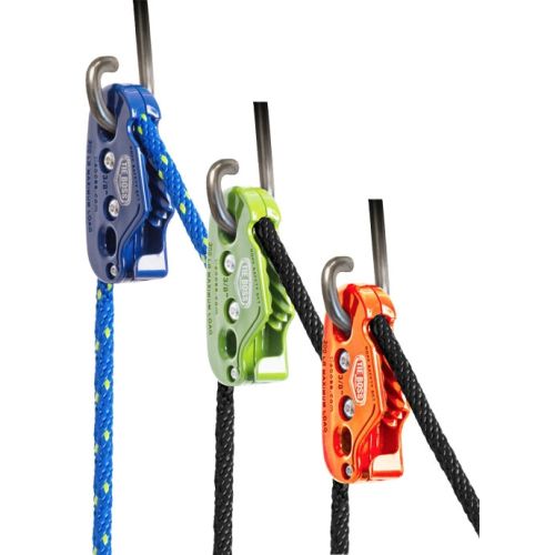 The available colors are Blue, Blue (with black rope), High Visibility Green, and Safety Orange.
