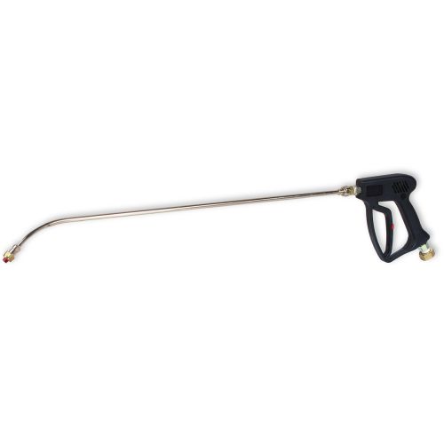 Handles use with herbicides and other weed spray materials.