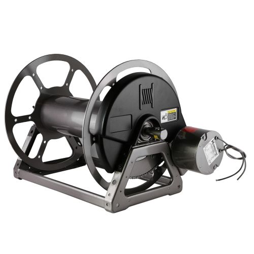 Electric Hose Reel Series 3 for the Weed Man Spray System.  RT model shown (drivers side). 
