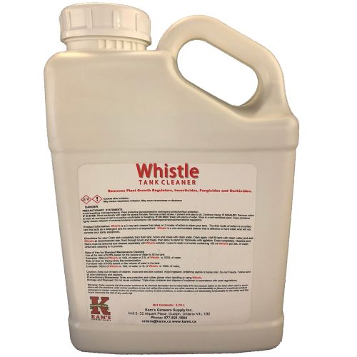 Removes chemical residues from spray tanks. Will not corrode equipment.