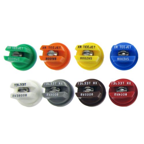 Visiflo color coded nozzles to suit your spray needs.