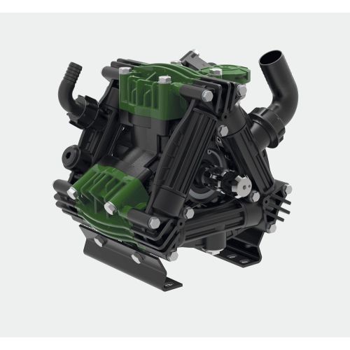 Udor ZETA140 1C Low Pressure 3 Cylinder Diaphragm Pump with 1 3/8&quot; 6-spline male PTO shaft.