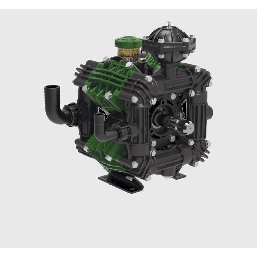 Udor ZETA 170 1C Low Pressure 4 Cylinder Diaphragm Pump with 1 3/8&quot; 6-spline male PTO shaft.